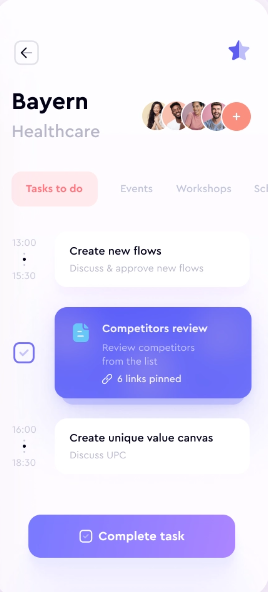 TaskFlow Calendar View