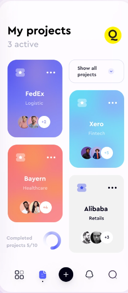 TaskFlow App Dashboard